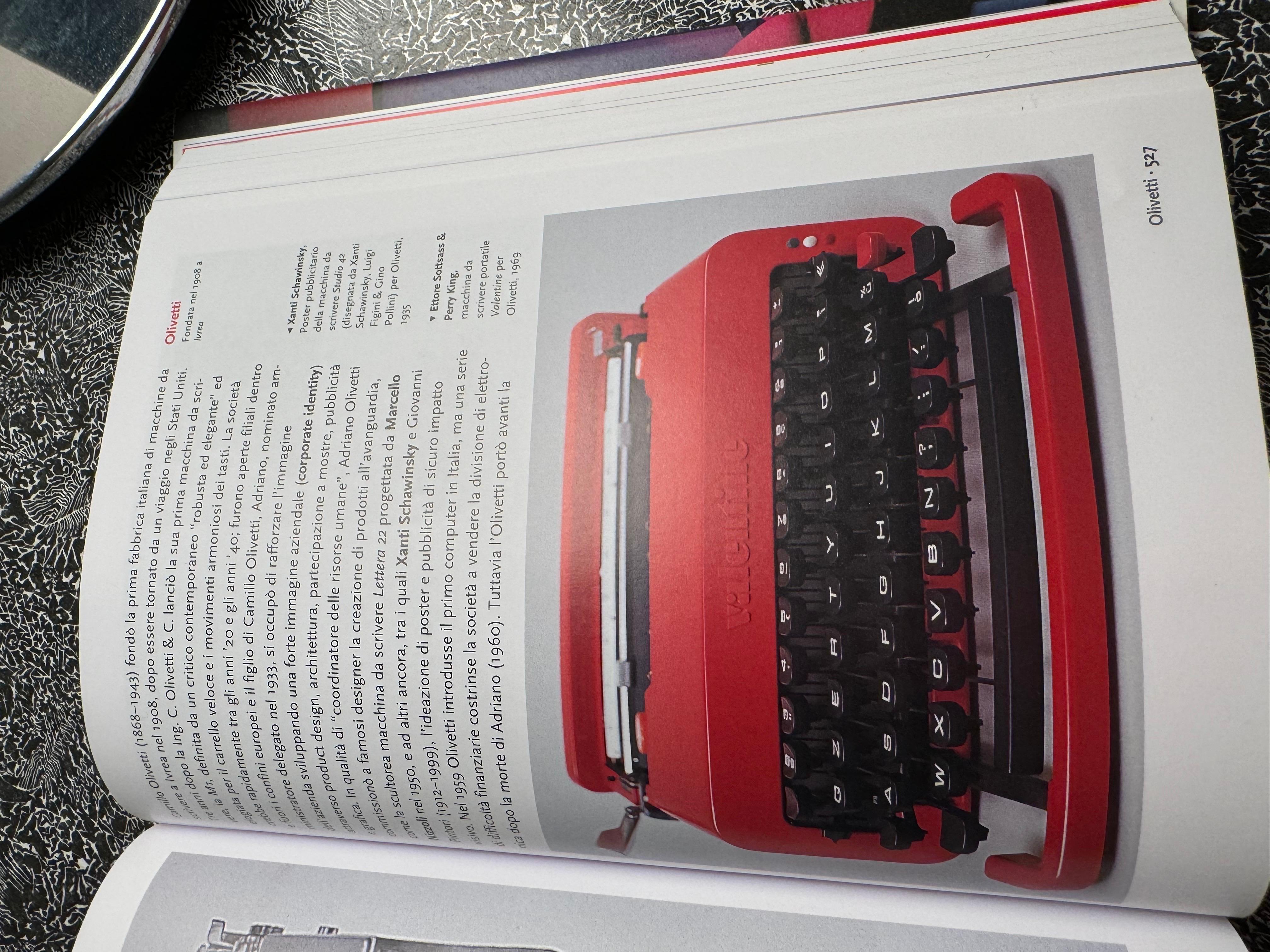 Valentine by Ettore Sottsass 1968 Olivetti For Sale 2