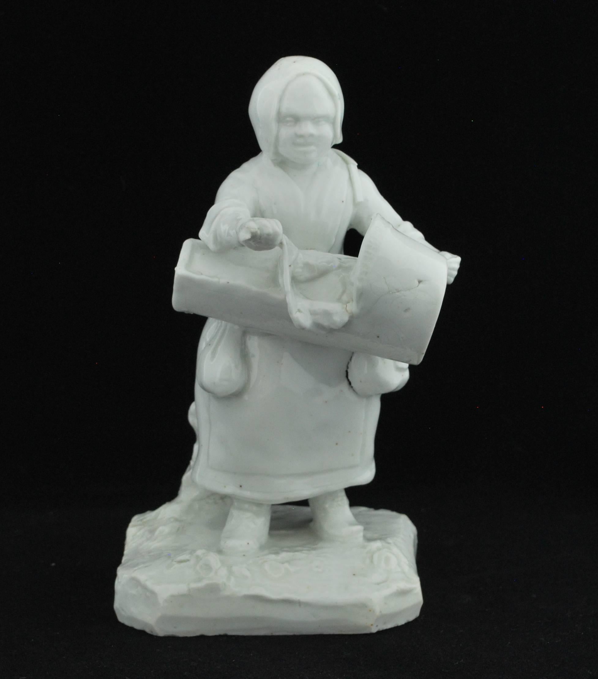 Pareja de figuras de Cantantes de baladas ambulantes. Bow Porcelain C1748 en Excelente estado para la venta en Melbourne, Victoria