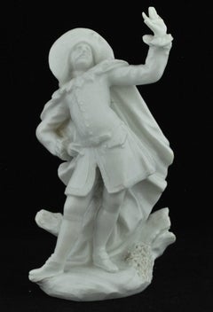 Doctor, from the Commedia Dell'arte, Bow Porcelain, circa 1752