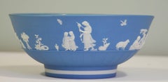 Pale Blue Jasperware Bowl, Wedgwood, circa 1790