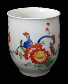Coffee Cup, Kakiemon Decoration, Plymouth, circa 1769