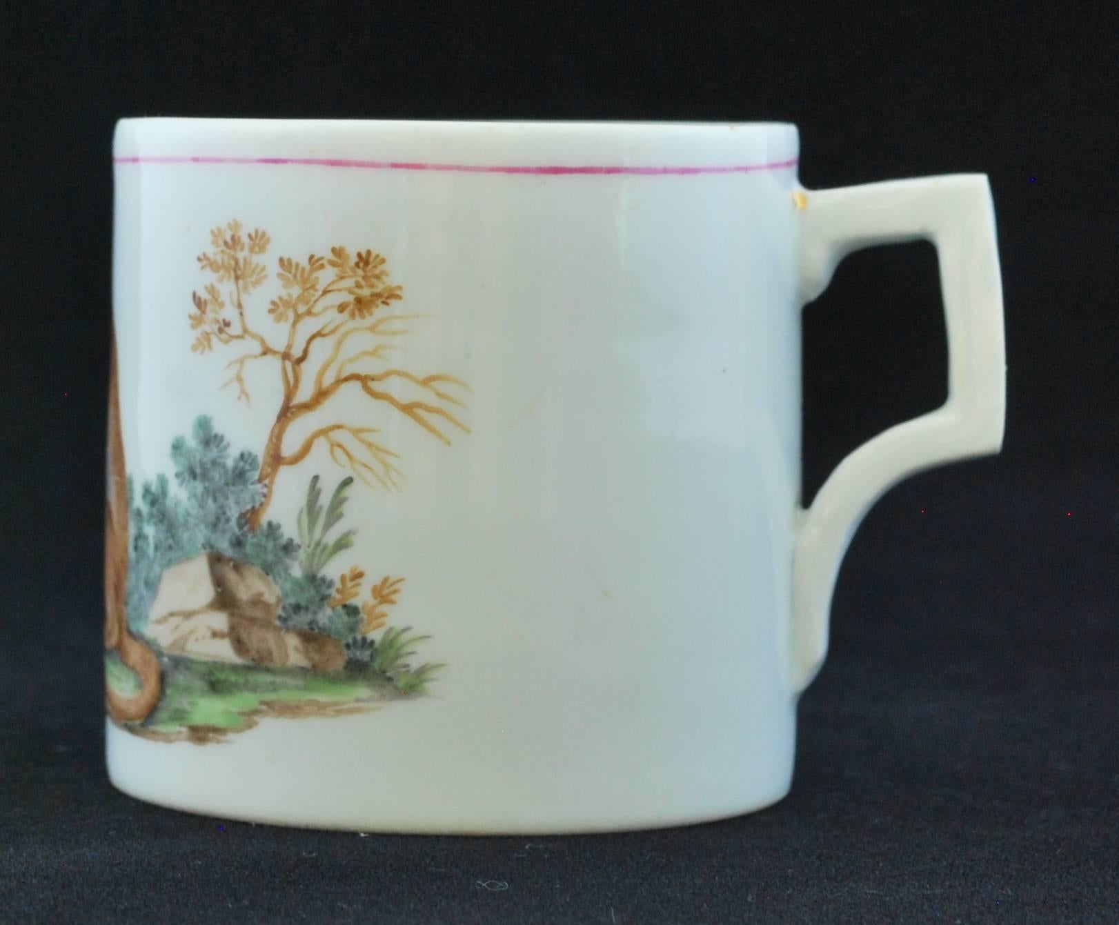Coffee Can, Monkey and Ape, Nymphenburg, circa 1790 In Excellent Condition In Melbourne, Victoria