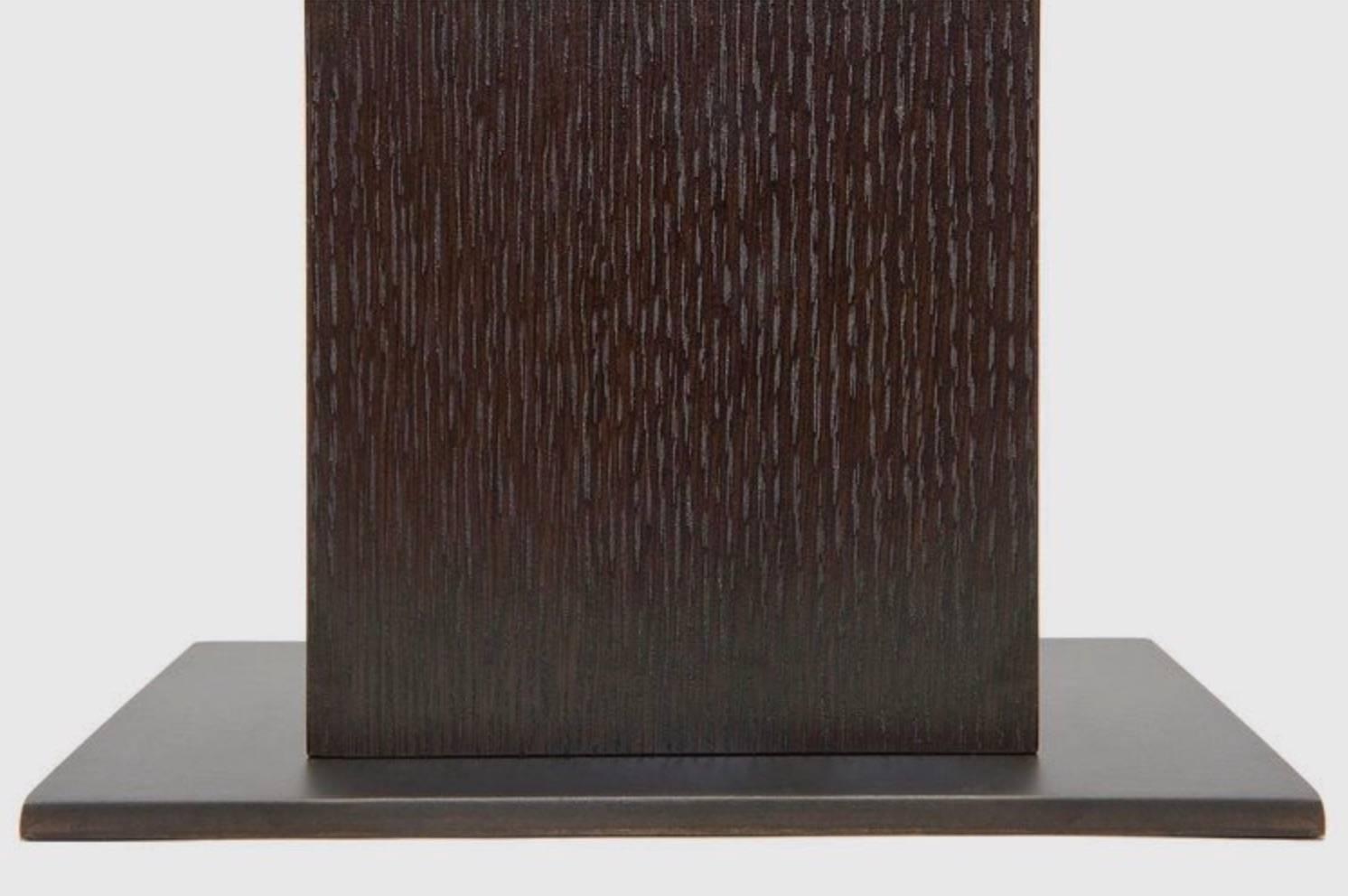 Minimalist Kampia Side Table by Aguirre Design For Sale