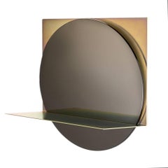 Contemporary Minimal Steel Framed Mirror 'The Starting Point Mirror'