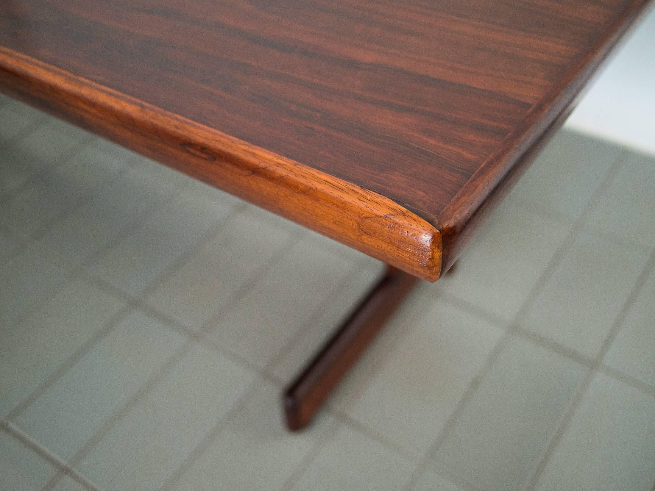 20th Century 1960s Dining Table in Brazilian Rosewood by Sergio Rodrigues, Brazilian Modern