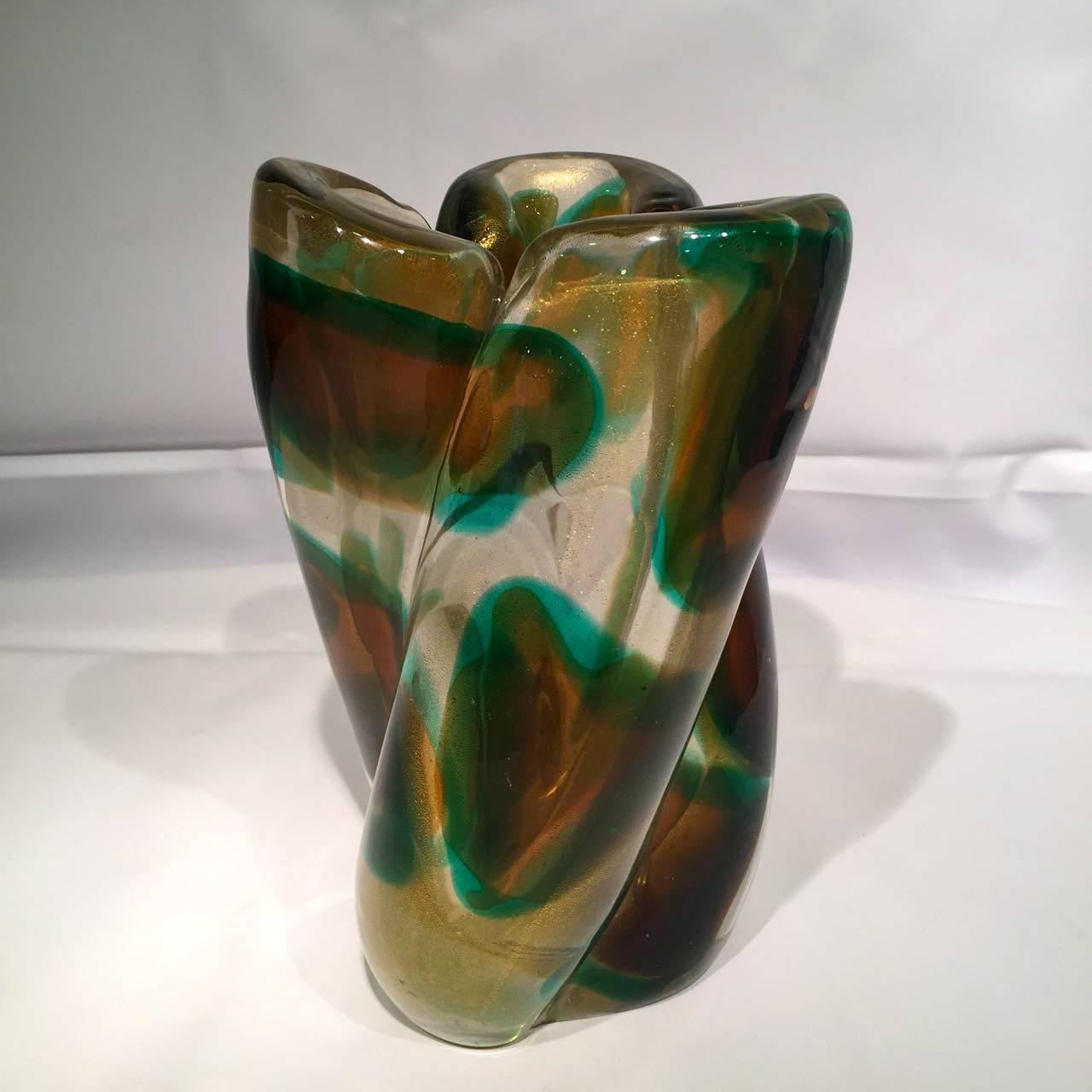 ARCHIMEDE SEGUSO Large Murano Vase 