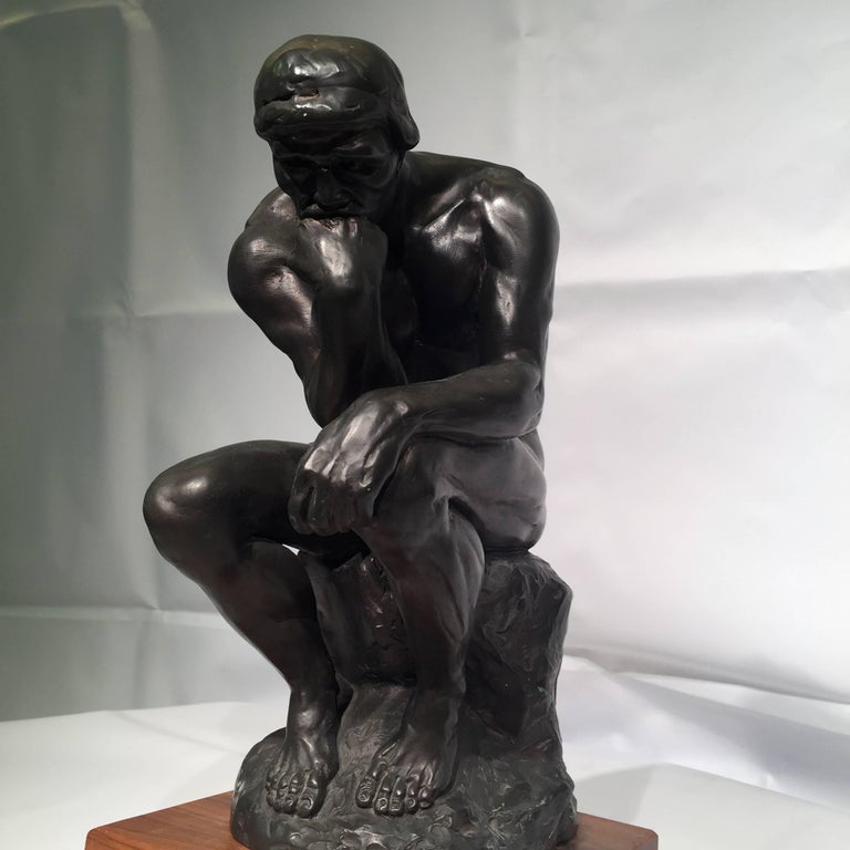 Auguste Rodin Sculpture, "Le Penseur" For Sale at 1stdibs