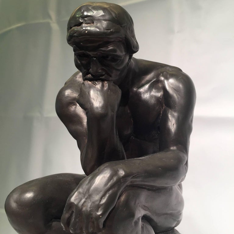 Auguste Rodin Sculpture, "Le Penseur" For Sale at 1stdibs