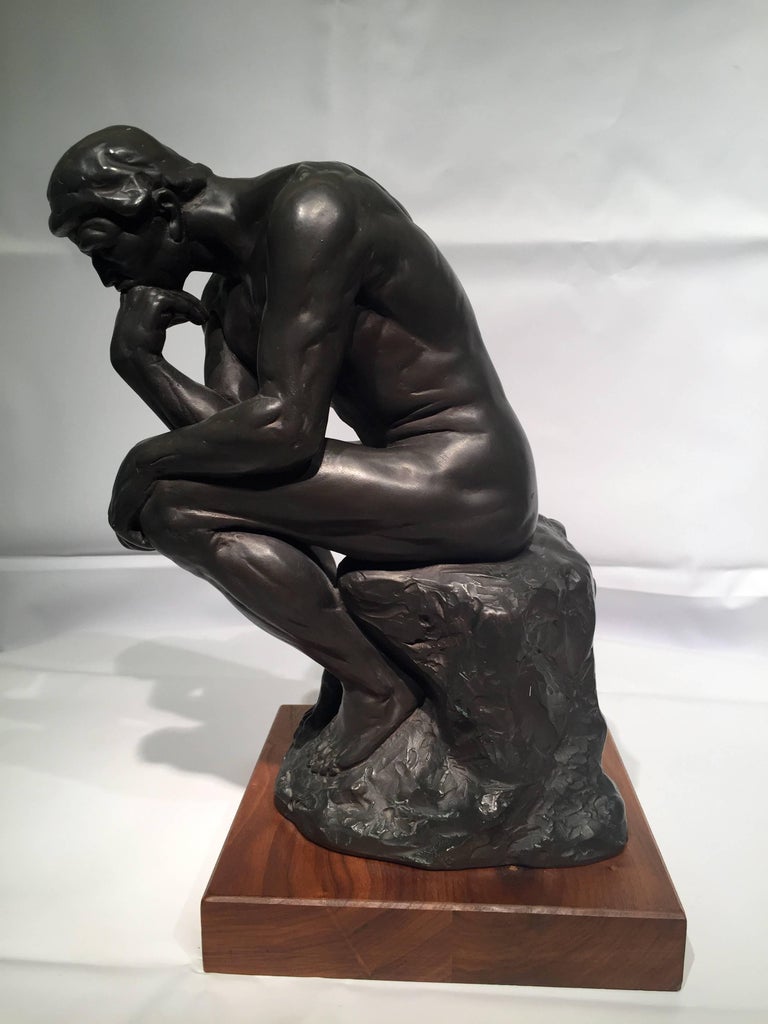 Auguste Rodin Sculpture, "Le Penseur" For Sale at 1stdibs