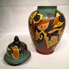 GOUDA Dutch Art Nouveau Ceramic circa 1900