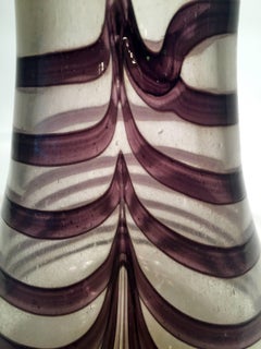 Vase in Artistic Blown Glass of Murano, circa 1970