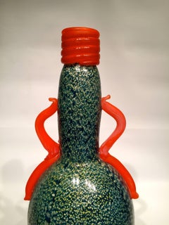 VENINI Murano Glass Vase Designed by Napoleone Martinuzzi