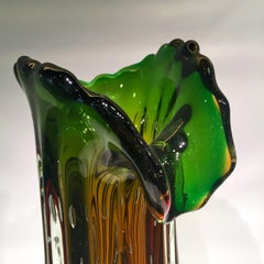 CENEDESE Attributed tall vase Artistic Blown Murano Glass, circa 1950