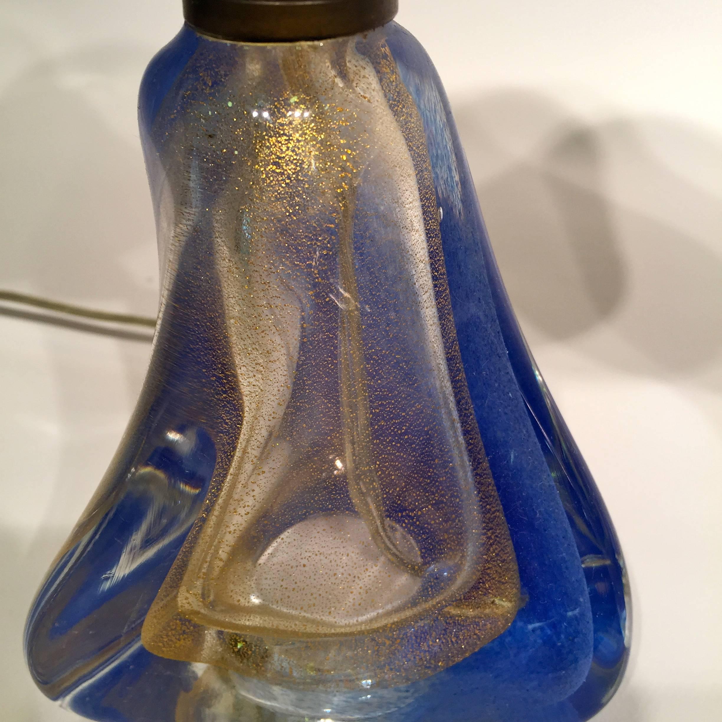 Archimede Seguso, lamps in artistic blown glass of Murano, 