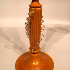 SEGUSO VETRI d'ARTE Murano Glass Cup, circa 1980