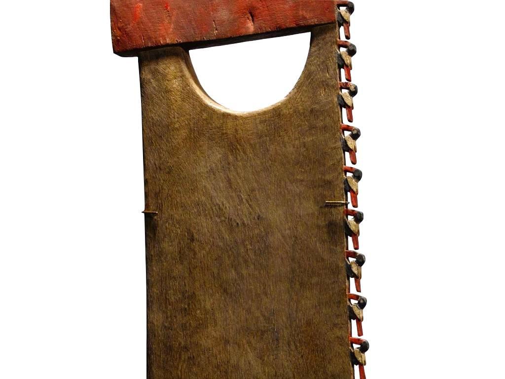 Tablero ceremonial de madera de la costa sur con diseños de celosía abierta, Ex-Sotheby's Precolombino en venta