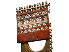 South Coast Wood Ceremonial Leeboard with Open Lattice Designs, Ex-Sotheby's