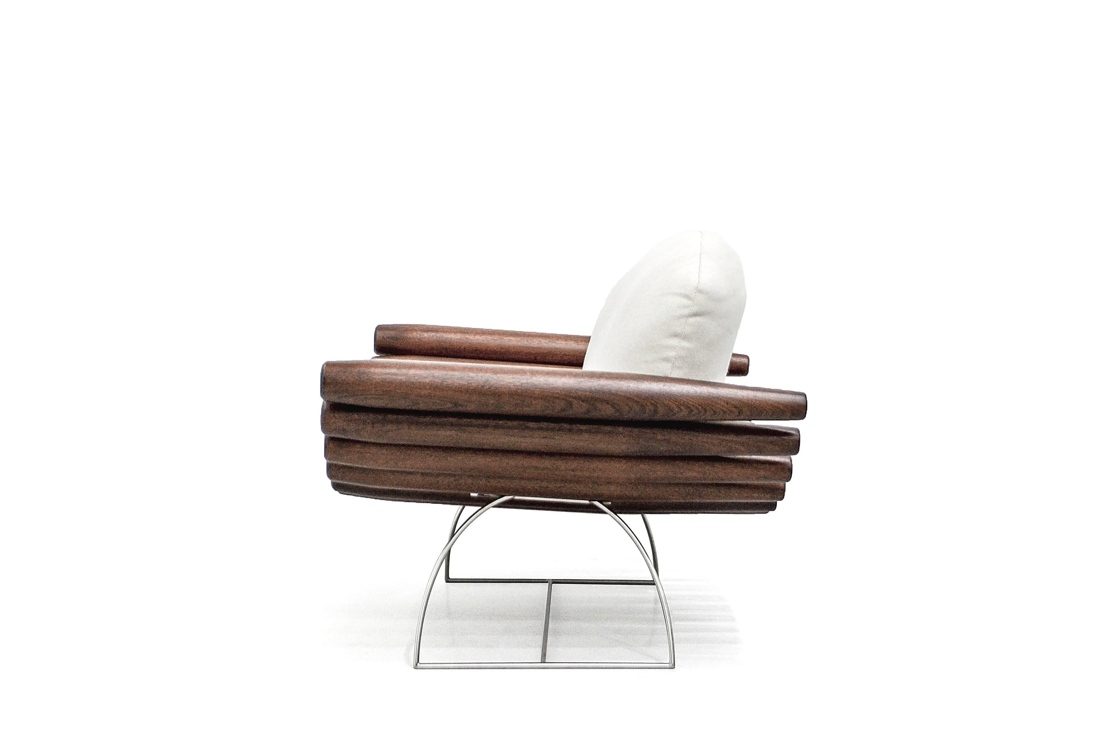 Sessel „Cuba“ von Rodrigo Ohtake, brasilianisches Design (Brasilianisch) im Angebot