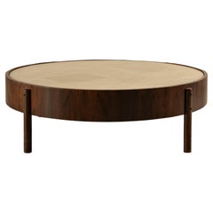 Round Adi Coffee Table, 2019, 60's-Inspired Brazilian Design