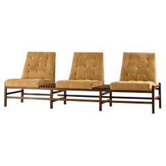 Wooden Slat Sofa, in the style of Joaquim Tenreiro, 60's Brazilian Midcentury