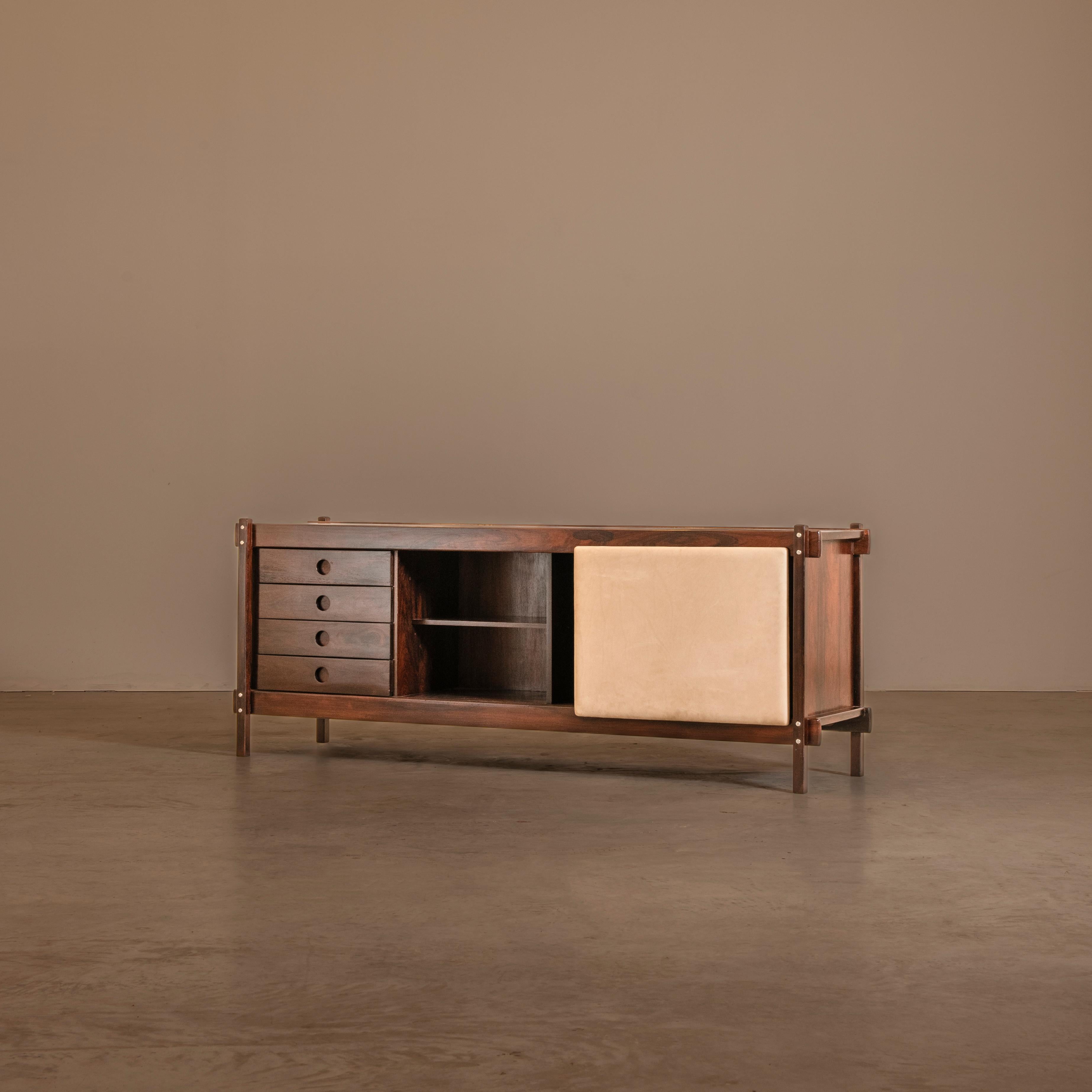 Rare Sideboard, by Sergio Rodrigues, 60s Brazilian Mid-Century Modern 1