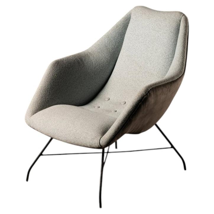 'Concha' Lounge Chair, by Martin Eisler & Carlo Hauner, Brazilian Mid-Century