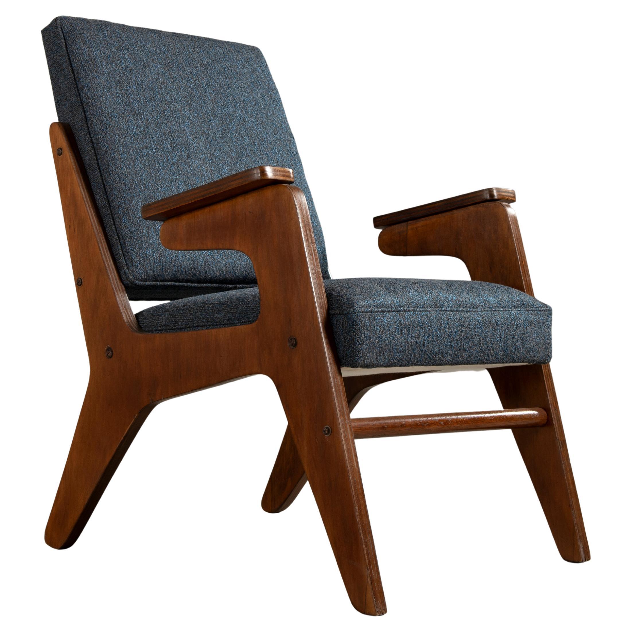 Sessel „H“ von Zanine Caldas, brasilianisches Mid-Century Modern-Design im Angebot