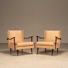 Sessel „Caviuna Wood“ von Giuseppe Scapinelli – Brasilien, 1950er Jahre