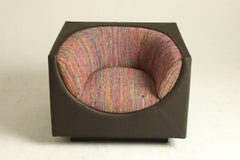 'Cube' Pair of Armchairs by Jorge Zalszupin