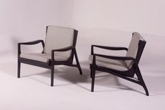 Mid-Century Modern Pair of Armchairs by Brazilian Designer, Brazil, 1970s