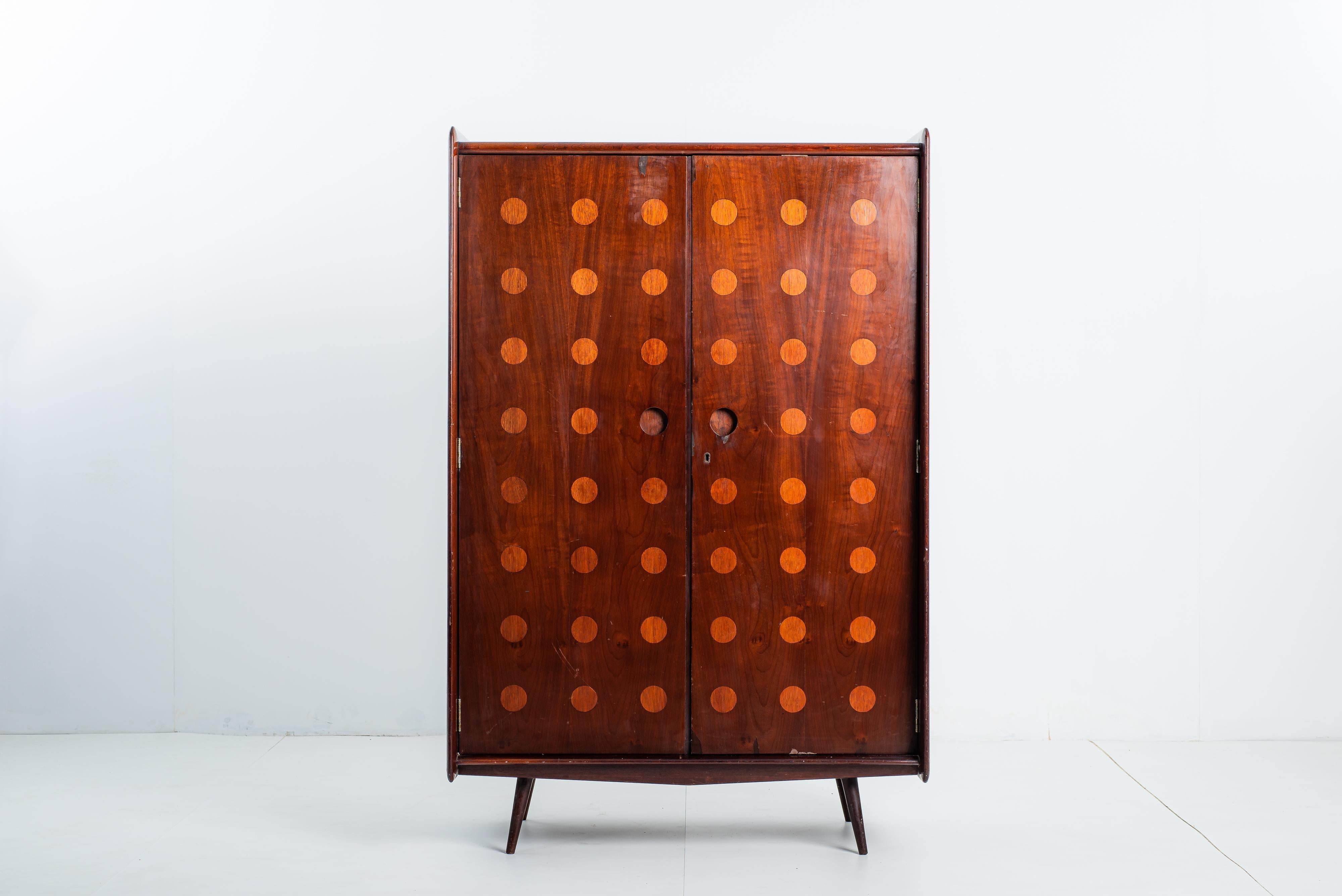 Mid-Century moderno Armadio moderno di metà secolo di CIMO Studio, Brasile, anni '50 in vendita