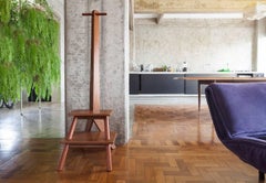 Girafa Ladder and Hanger in Hardwood, Brazilian Contemporary Design