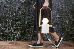 Handcrafted Hanging Lantern Lamp in Brazilian Contemporary Design