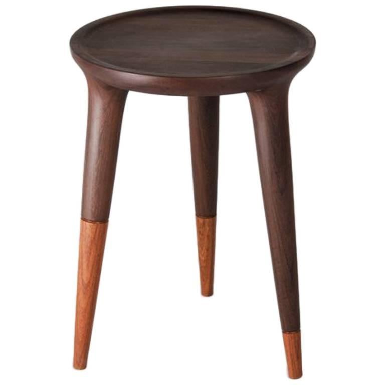 Chamak Tropical Wood Low Side Table 1