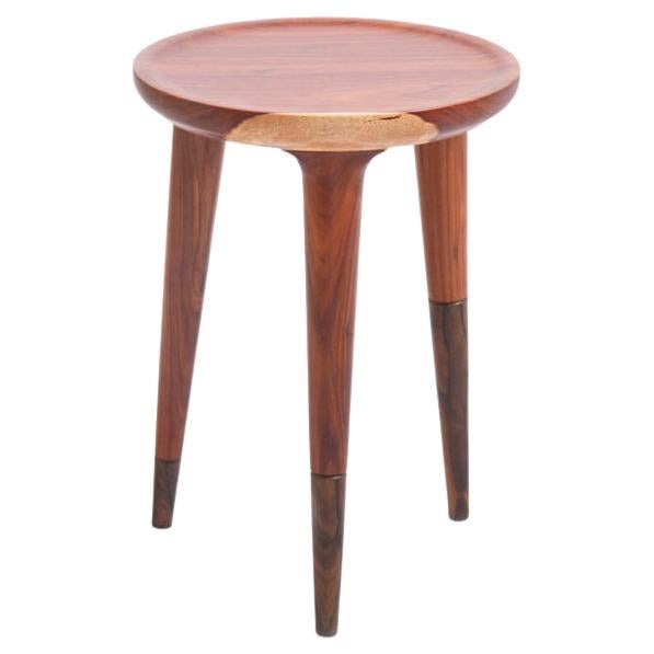 Chamak Tropical Wood Low Side Table