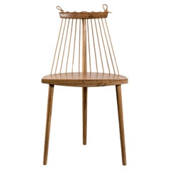 Silla contemporánea de madera dura brasileña de Ricardo Graham Ferreira
