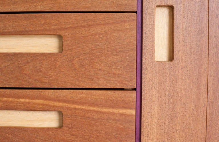 Credenza Buffet Handcrafted In Brazilian Hardwood Im Angebot Bei