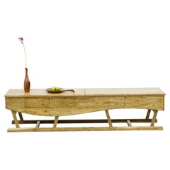 Low Sideboard Brazilian Tropical Hardwood Handcrafted by Ricardo Graham Ferreira
