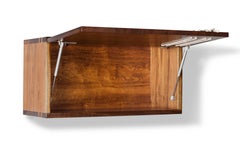 Entrelaçados Wall Shelf in solid Imbuia Wood