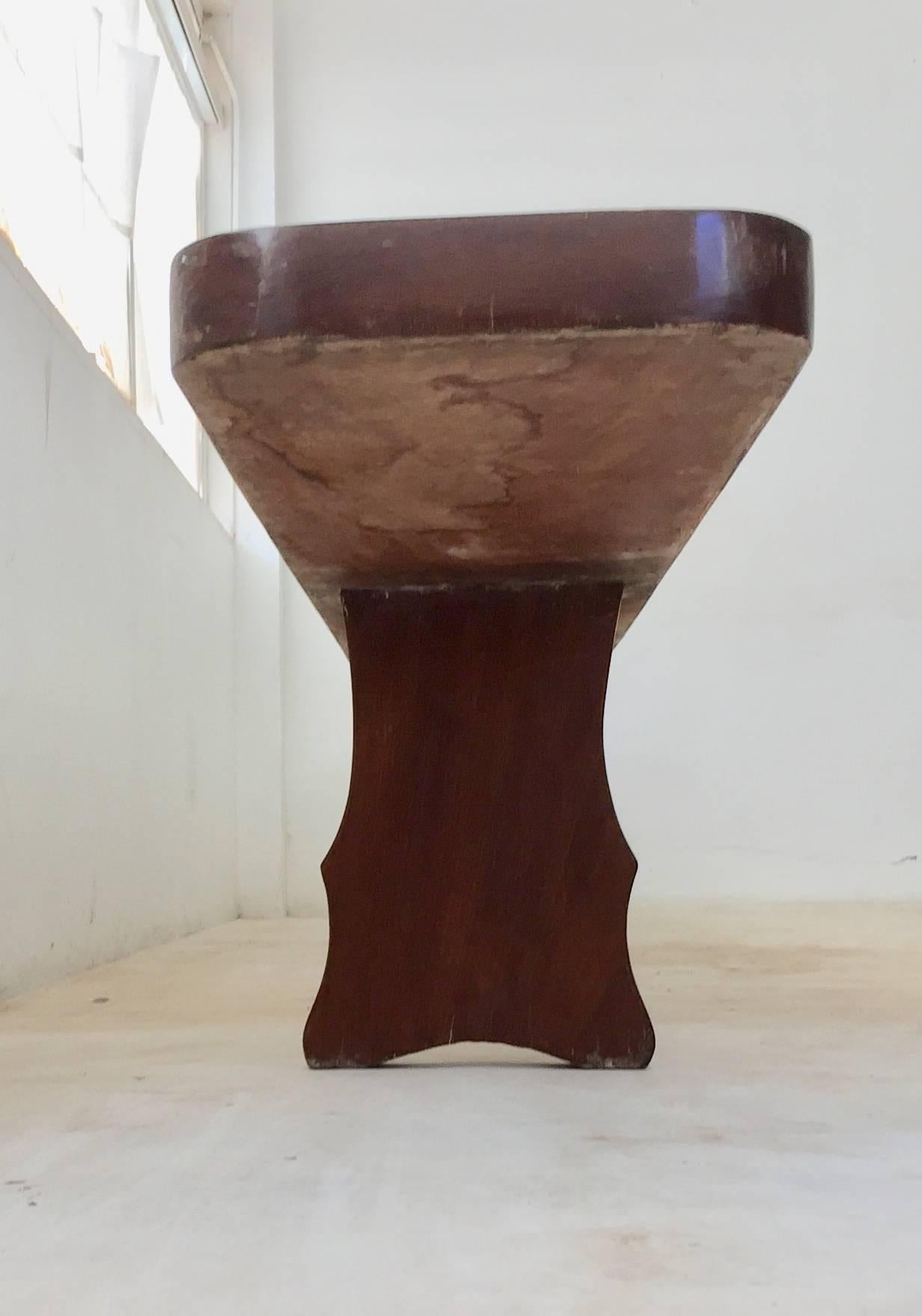 Woodwork Jose Zanine Caldas, Bench, Solid Wood, Brazilian Modern Design For Sale