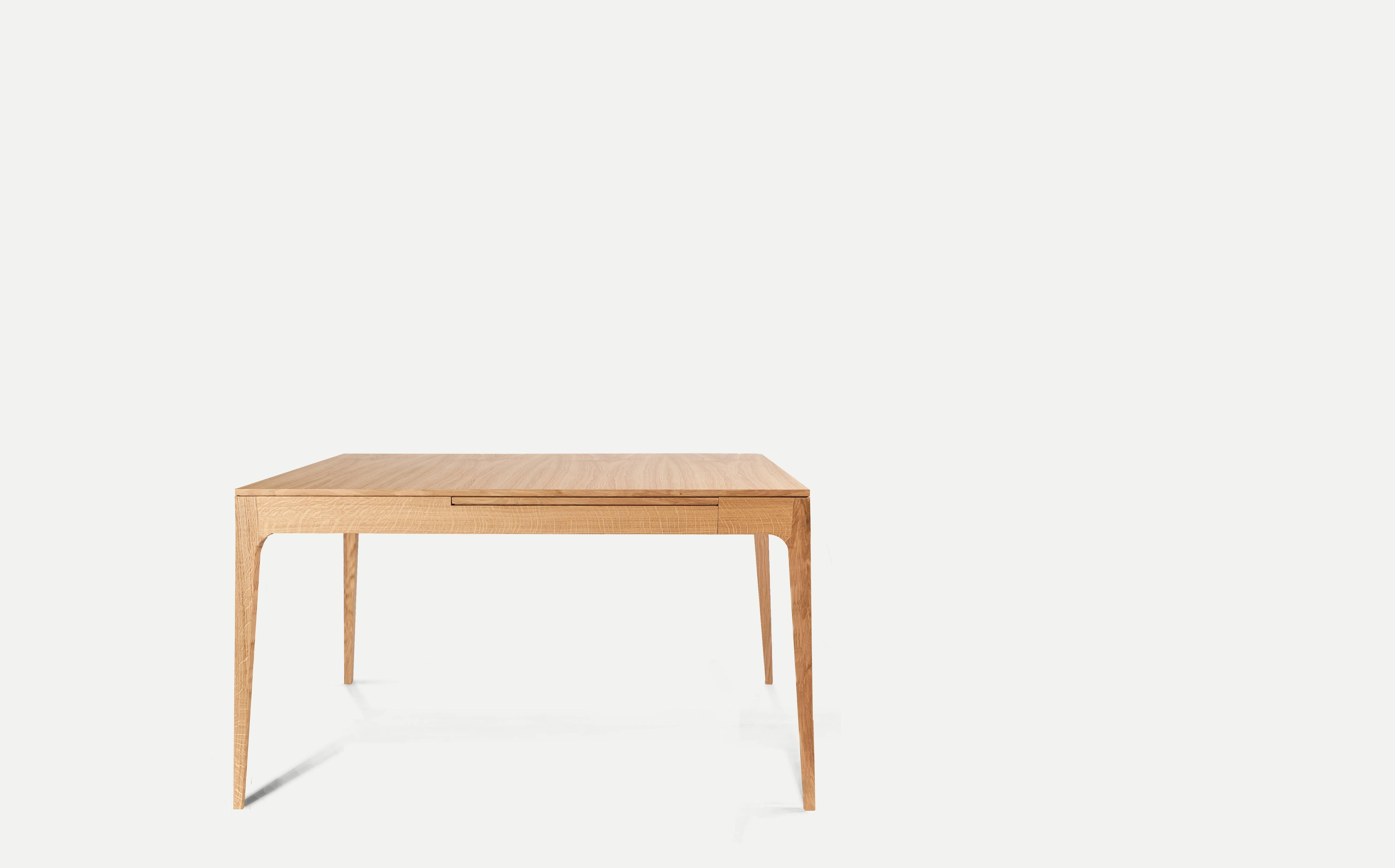 minimalist extendable dining table