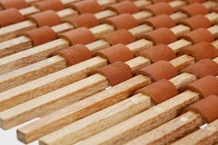 Ergonomic Armchair in Tropical Brazilian Hardwood, Contemporary Style