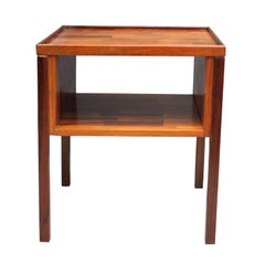 Brasilianischer Jacaranda-Beistelltisch aus der Mitte des Jahrhunderts von Ricardo Arrastia