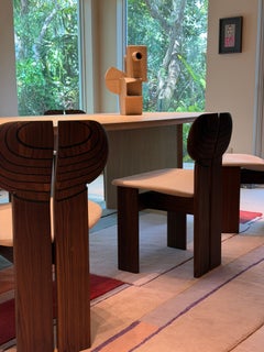 NEW Set of Six New Tacchini Africa Chairs by Afra & Tobia Scarpa in STOCK