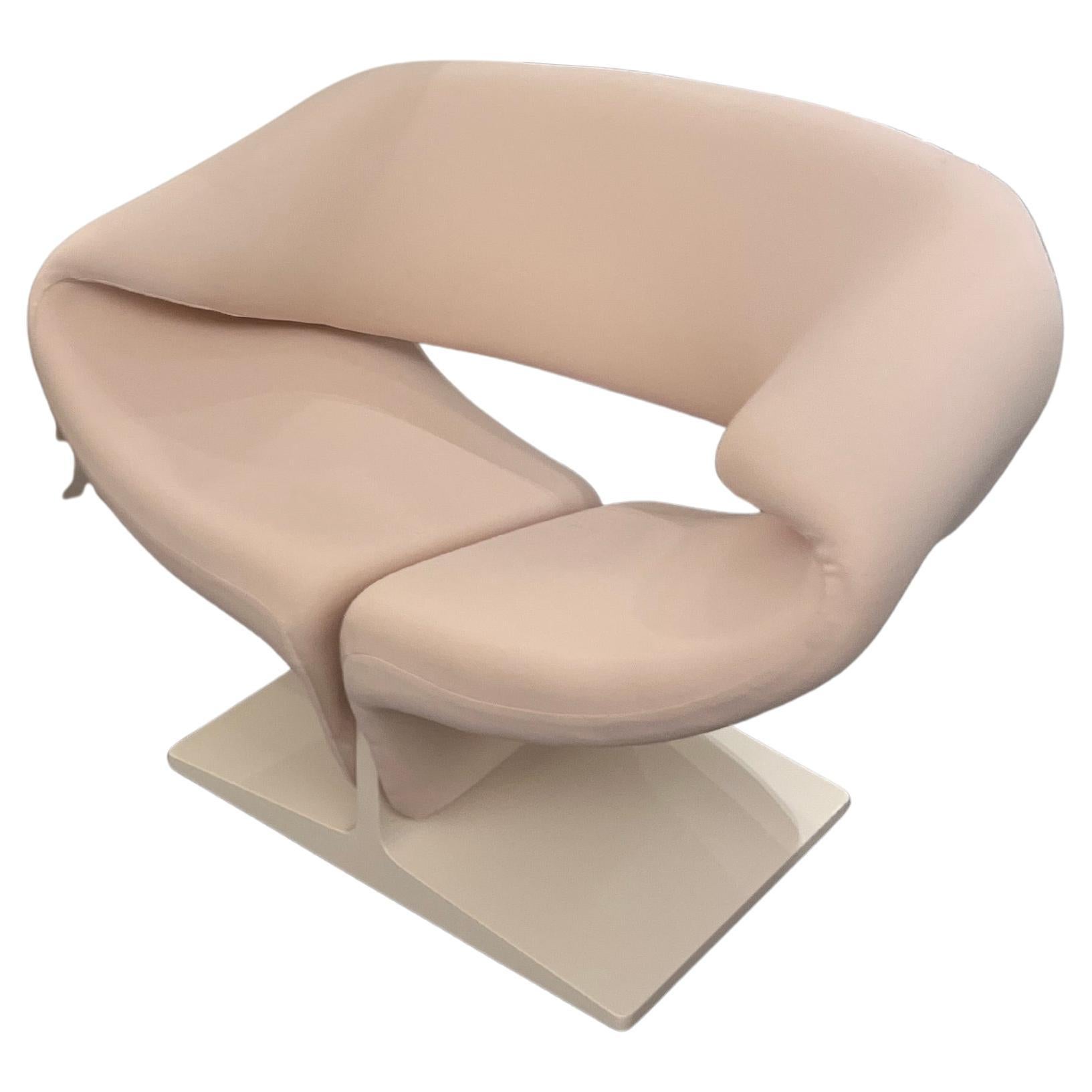 Artifort Pierre Paulin Blue Ribbon Lounge Chair auf Lager im Angebot