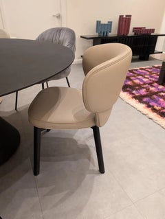 Wittmann Nappa Leather Morton Chair by Sebastian Herkner in STOCK