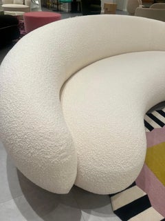 Tacchini Upholstered in White Boucle Julep Sofa by Jonas Wagell in STOCK