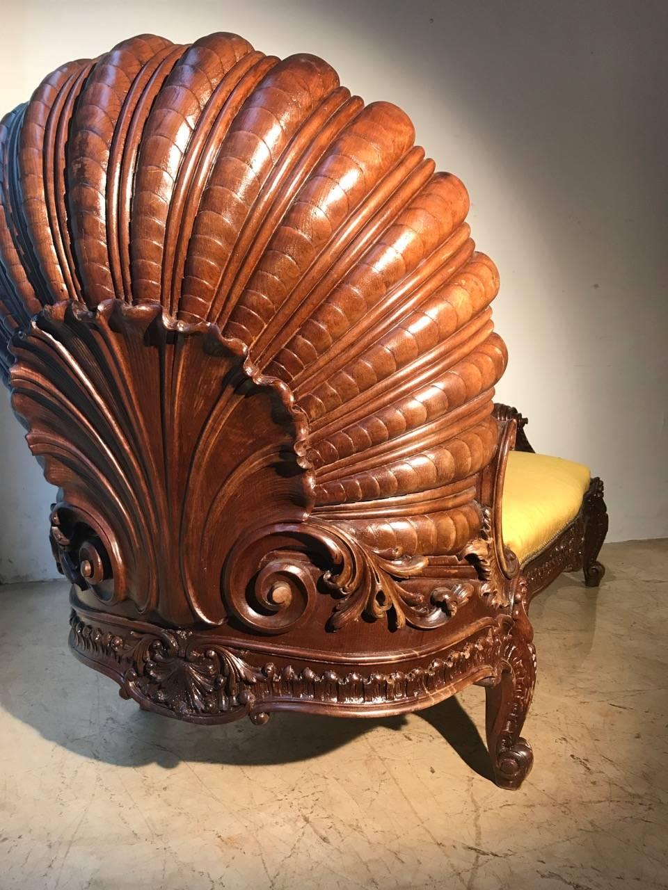 Wood Liceu de Artes e Ofícios. 19th Century Daybed For Sale