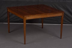 Square Danish Modern Mid-Century Rosewood Coffee Table