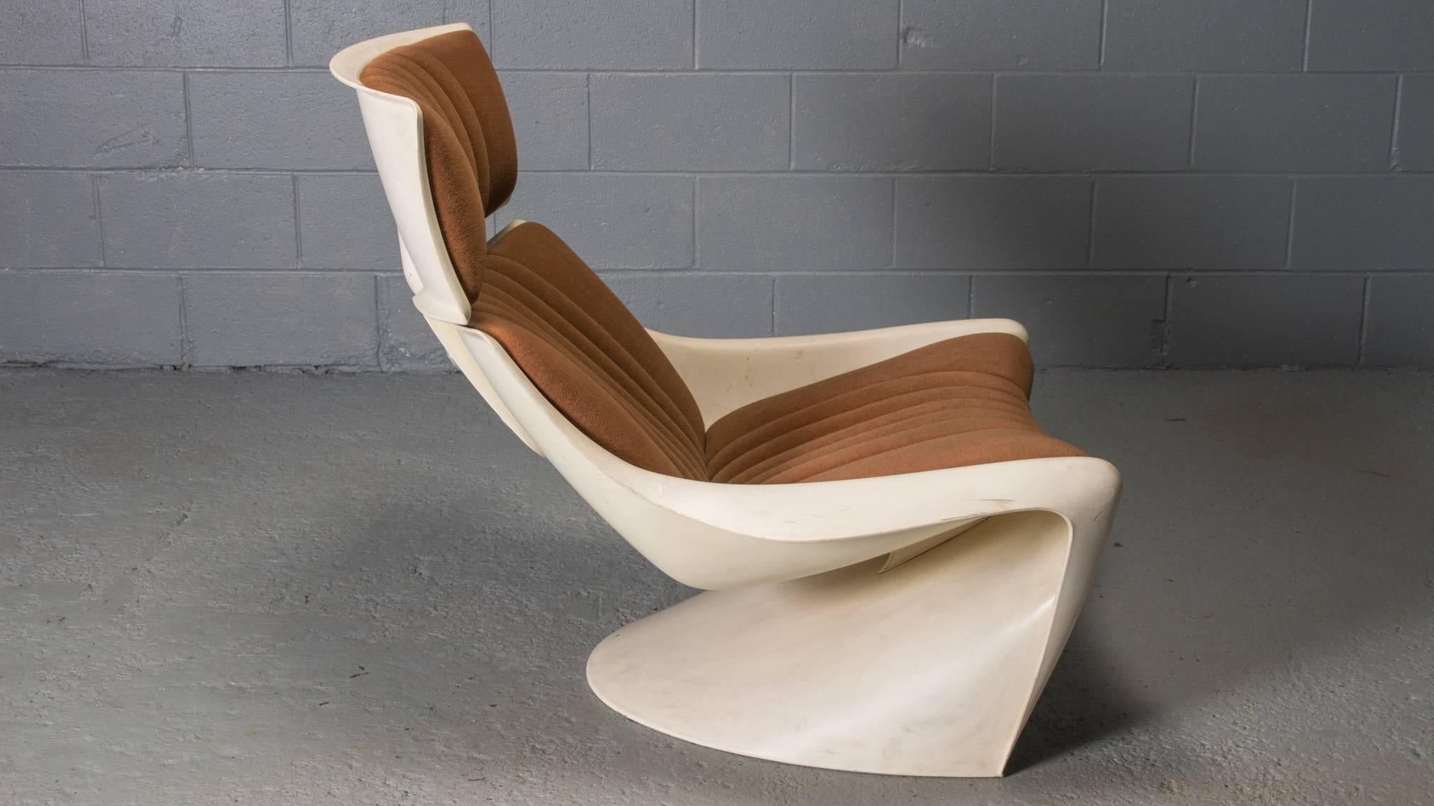 Danish Lounge Chair and Ottoman by Steen Ostergaard, Meteor for Cado